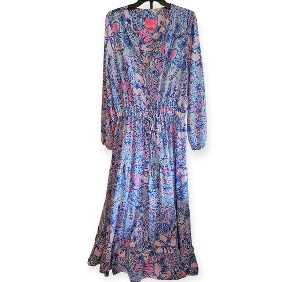 Lilly Pulitzer Dresses & Skirts - Lilly Pulitzer Cori Stretch Shirt Dress In "Pop Up Got Your Back" Pattern